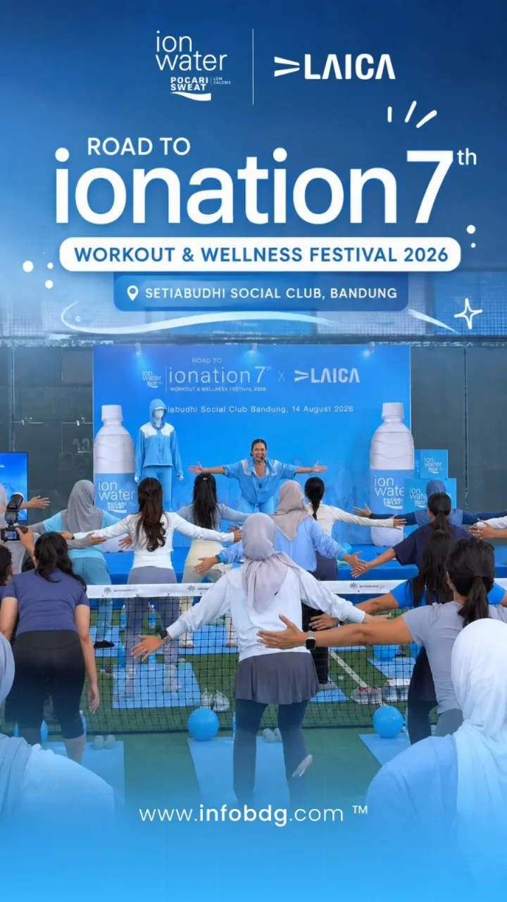 Sampul reel Road to Ionation 7th, Workout dan Wellness bersama Ion Water by Pocari Sweat